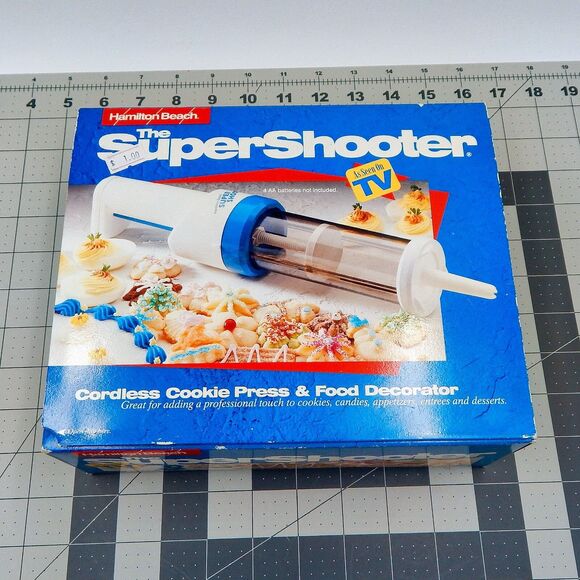 Hamilton Beach The Super Shooter Cordless Cookie Press & Food Decorator - Picture 2 of 9